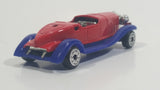 Summer Marz Karz 1930 Packard Victoria No. s8105 Red Blue-Purple Die Cast Toy Car Vehicle (Missing Windshield)