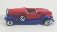 Summer Marz Karz 1930 Packard Victoria No. s8105 Red Blue-Purple Die Cast Toy Car Vehicle (Missing Windshield)