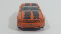 2014 Hot Wheels City 2005 Ford Mustang GT Orange Die Cast Toy Car Vehicle