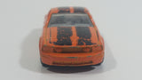 2014 Hot Wheels City 2005 Ford Mustang GT Orange Die Cast Toy Car Vehicle