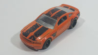 2014 Hot Wheels City 2005 Ford Mustang GT Orange Die Cast Toy Car Vehicle