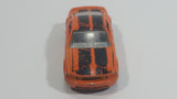 2014 Hot Wheels City 2005 Ford Mustang GT Orange Die Cast Toy Car Vehicle