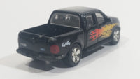 MotorMax Ford F-150 4x4 Truck Black No. 6043 American Graffiti Die Cast Toy Car Vehicle