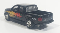 MotorMax Ford F-150 4x4 Truck Black No. 6043 American Graffiti Die Cast Toy Car Vehicle