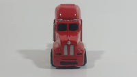 Coca-Cola Coke Soda Pop Christmas Themed Semi Tractor Truck Red Die Cast Toy Car Vehicle