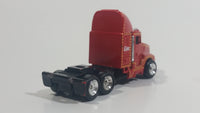 Coca-Cola Coke Soda Pop Christmas Themed Semi Tractor Truck Red Die Cast Toy Car Vehicle