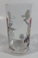 1998 Smucker's Collectables Warner Bros. Baseball Themed Taz Tasmansian Devil Cartoon Character Small Drinking Glass