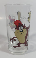 1998 Smucker's Collectables Warner Bros. Baseball Themed Taz Tasmansian Devil Cartoon Character Small Drinking Glass