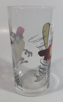 1998 Smucker's Collectables Warner Bros. Baseball Themed Taz Tasmansian Devil Cartoon Character Small Drinking Glass