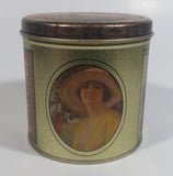 Coca-Cola Coke Soda Pop Small Round Vintage Reproduction Tin Container Beverage Collectible