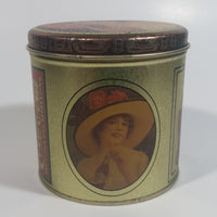 Coca-Cola Coke Soda Pop Small Round Vintage Reproduction Tin Container Beverage Collectible