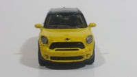 Siku Mini Cooper S Countrymen Yellow Die Cast Toy Car Vehicle with Opening Doors 1:55 Scale