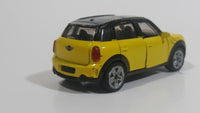 Siku Mini Cooper S Countrymen Yellow Die Cast Toy Car Vehicle with Opening Doors 1:55 Scale