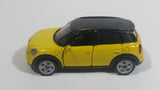 Siku Mini Cooper S Countrymen Yellow Die Cast Toy Car Vehicle with Opening Doors 1:55 Scale