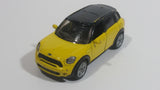 Siku Mini Cooper S Countrymen Yellow Die Cast Toy Car Vehicle with Opening Doors 1:55 Scale