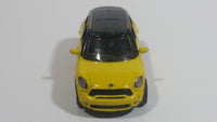 Siku Mini Cooper S Countrymen Yellow Die Cast Toy Car Vehicle with Opening Doors 1:55 Scale