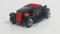 2001 Hot Wheels First Editions Hooligan Satin Black Die Cast Toy Car Hot Rod Vehicle