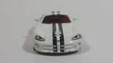 Siku 1434 Dodge Viper SRT10 White Die Cast Toy Car Vehicle with Opening Doors - Missing Driver Side Tire