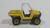 2016 Matchbox MBX Explorers Four X Force Yellow and White Die Cast Toy Car Off-Road Vehicle