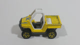 2016 Matchbox MBX Explorers Four X Force Yellow and White Die Cast Toy Car Off-Road Vehicle