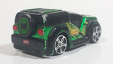 2012 Maisto Marvel FM Rover The Incredible Hulk Character Metallic Green and Black Die Cast Toy Car Vehicle