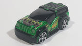 2012 Maisto Marvel FM Rover The Incredible Hulk Character Metallic Green and Black Die Cast Toy Car Vehicle