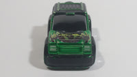 2012 Maisto Marvel FM Rover The Incredible Hulk Character Metallic Green and Black Die Cast Toy Car Vehicle