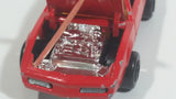 Majorette Pontiac Firebird Trans Am Red No. 248 1/62 Scale Die Cast Toy Car Vehicle w/ Opening Hood