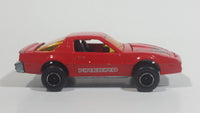 Majorette Pontiac Firebird Trans Am Red No. 248 1/62 Scale Die Cast Toy Car Vehicle w/ Opening Hood