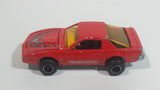 Majorette Pontiac Firebird Trans Am Red No. 248 1/62 Scale Die Cast Toy Car Vehicle w/ Opening Hood