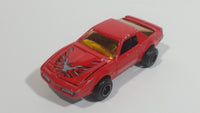 Majorette Pontiac Firebird Trans Am Red No. 248 1/62 Scale Die Cast Toy Car Vehicle w/ Opening Hood