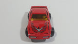 Majorette Pontiac Firebird Trans Am Red No. 248 1/62 Scale Die Cast Toy Car Vehicle w/ Opening Hood