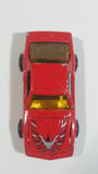 Majorette Pontiac Firebird Trans Am Red No. 248 1/62 Scale Die Cast Toy Car Vehicle w/ Opening Hood