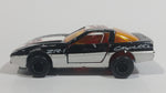 Vintage Majorette Chevrolet Corvette ZR-1 No. 215 & 268 Black and White #3 Die Cast Toy Car Vehicle Opening Doors 1/57 Scale