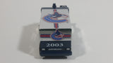 2003 Fleer White Rose Collectibles Vancouver Canucks NHL Ice Hockey Zamboni Die Cast Collectible Toy Ice Resurfacer