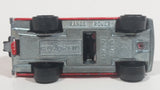 1980s Majorette Range Rover Fire Dept. District 3 Red No. 246 1/60 Scale Die Cast Toy Car Emergency Vehicle w/ Hitch