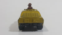 1973 Lesney Products Matchbox Rolamatics Stoat Yellow Brown Gold No. 28 Toy Car Army Military Scout Lookout Vehicle