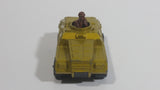 1973 Lesney Products Matchbox Rolamatics Stoat Yellow Brown Gold No. 28 Toy Car Army Military Scout Lookout Vehicle