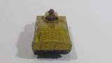 1973 Lesney Products Matchbox Rolamatics Stoat Yellow Brown Gold No. 28 Toy Car Army Military Scout Lookout Vehicle