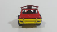 1982 Hot Wheels Greased Gremlin Red and Yellow Die Cast Toy Car Vehicle