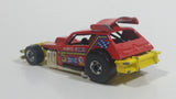 1982 Hot Wheels Greased Gremlin Red and Yellow Die Cast Toy Car Vehicle