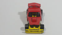 1982 Hot Wheels Greased Gremlin Red and Yellow Die Cast Toy Car Vehicle