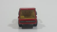 Vintage 1978 Lesney Matchbox Superfast No. 27 Skip Truck Red Die Cast Toy Dump Truck Vehicle