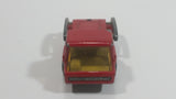 Vintage 1978 Lesney Matchbox Superfast No. 27 Skip Truck Red Die Cast Toy Dump Truck Vehicle