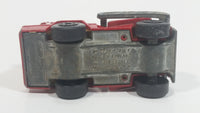 Vintage 1978 Lesney Matchbox Superfast No. 27 Skip Truck Red Die Cast Toy Dump Truck Vehicle