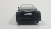 New Ray City Cruisers 1955 Buick Century Convertible 1/43 Scale Black and White Die Cast Toy Car Vehicle - Missing Front Bumper