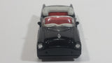 New Ray City Cruisers 1955 Buick Century Convertible 1/43 Scale Black and White Die Cast Toy Car Vehicle - Missing Front Bumper