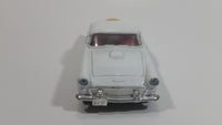 Majorette 1956 Ford Thunderbird SS 1/32 Scale White Die Cast Toy Car Vehicle with Opening Doors