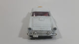 Majorette 1956 Ford Thunderbird SS 1/32 Scale White Die Cast Toy Car Vehicle with Opening Doors