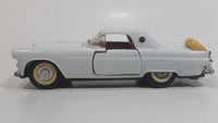 Majorette 1956 Ford Thunderbird SS 1/32 Scale White Die Cast Toy Car Vehicle with Opening Doors